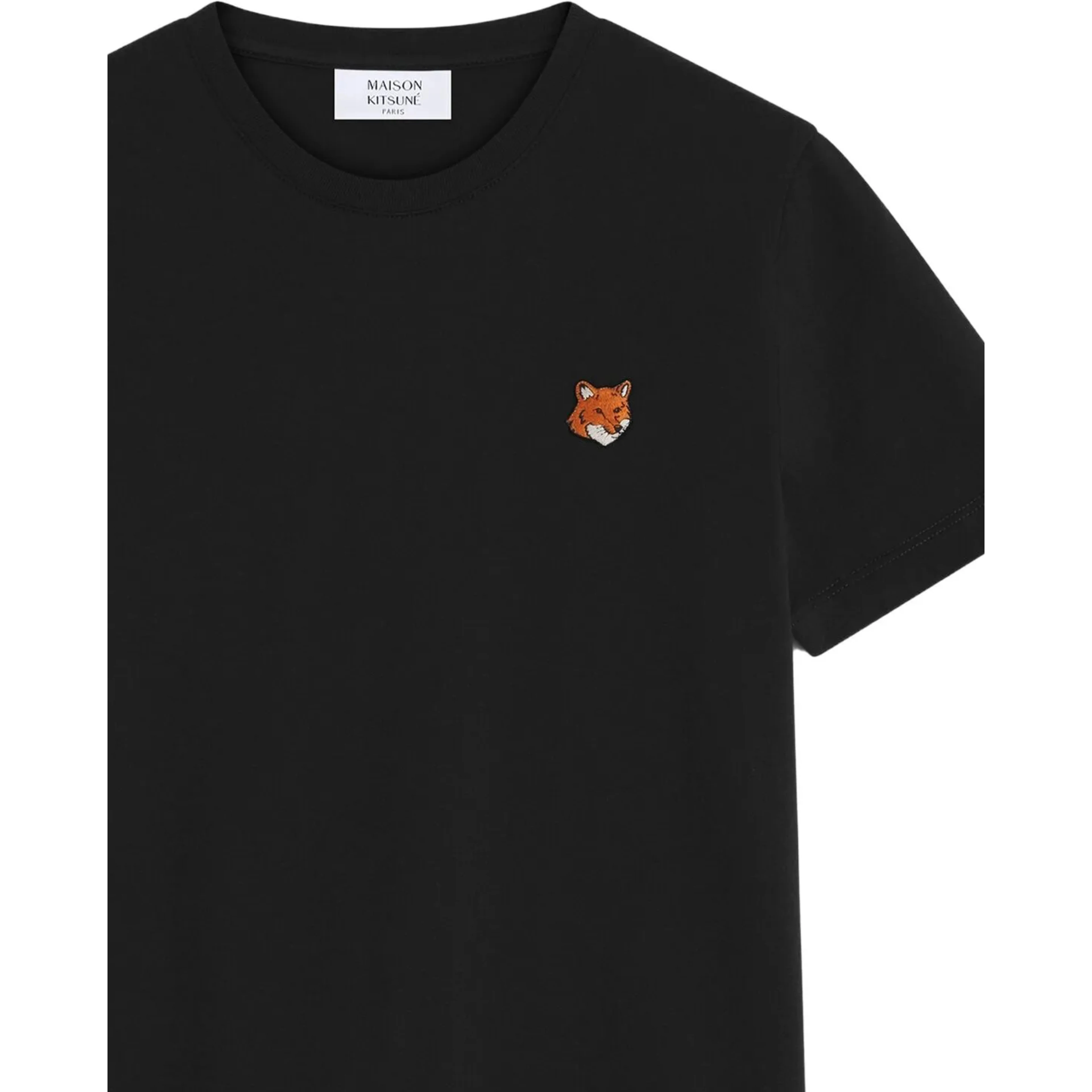 MAISON KITSUNE' T-shirts and Polos Black