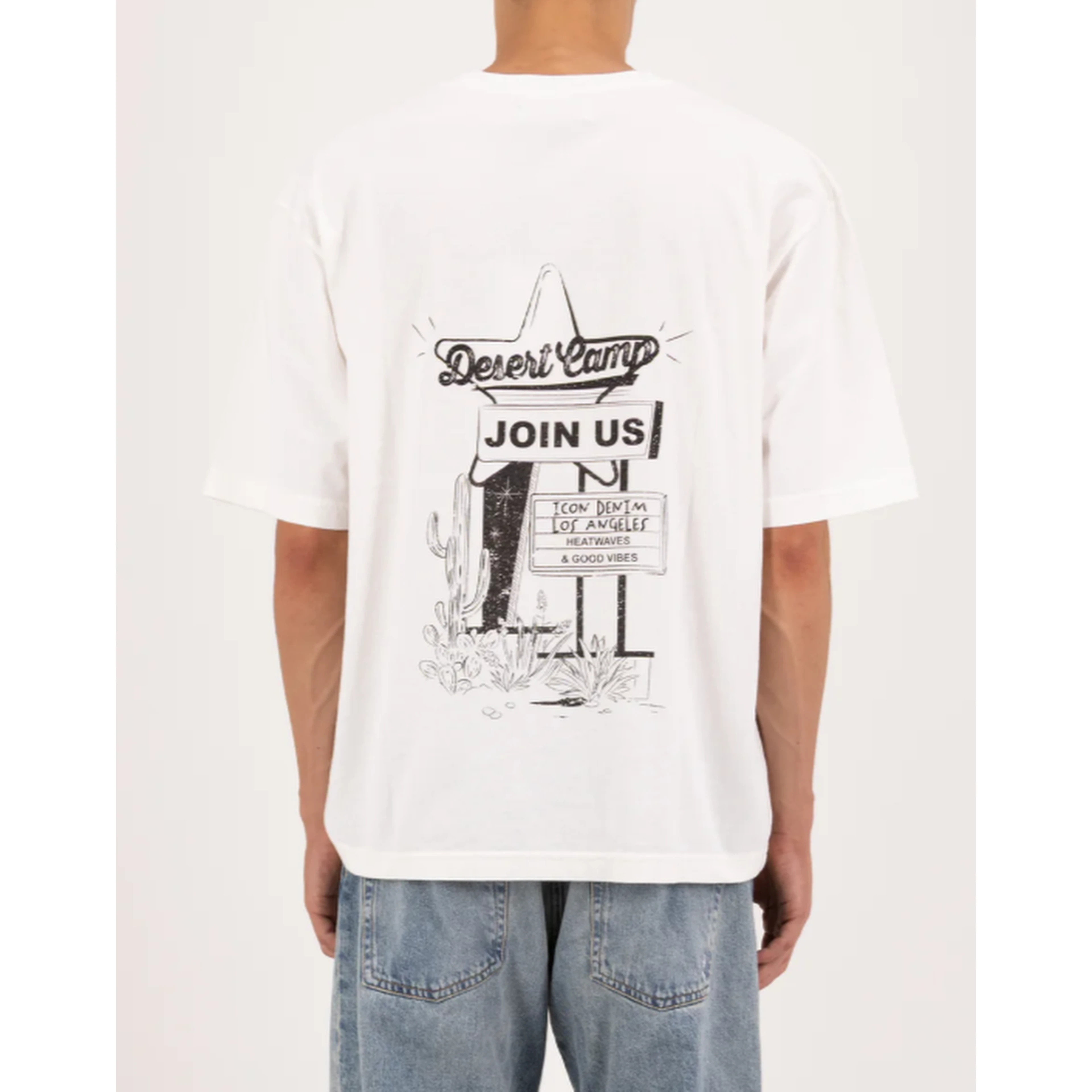 ICON DENIM T-shirts and Polos White