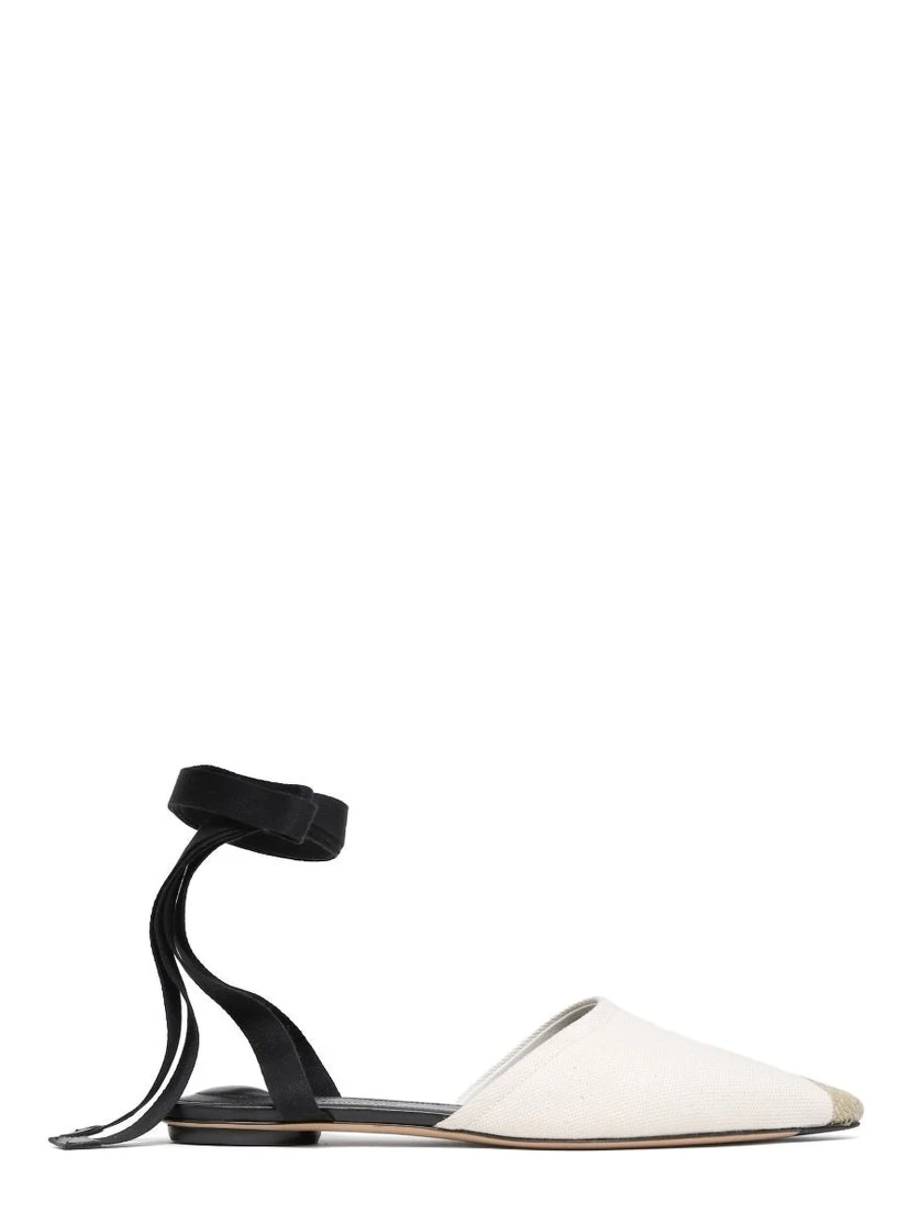 JACQUEMUS Flat shoes Beige
