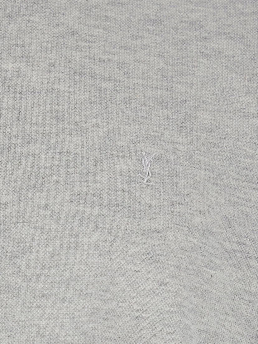 Saint Laurent  T-shirts and Polos Grey