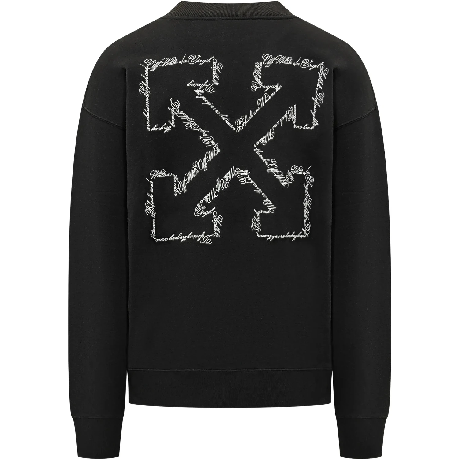Off White Sweaters Black