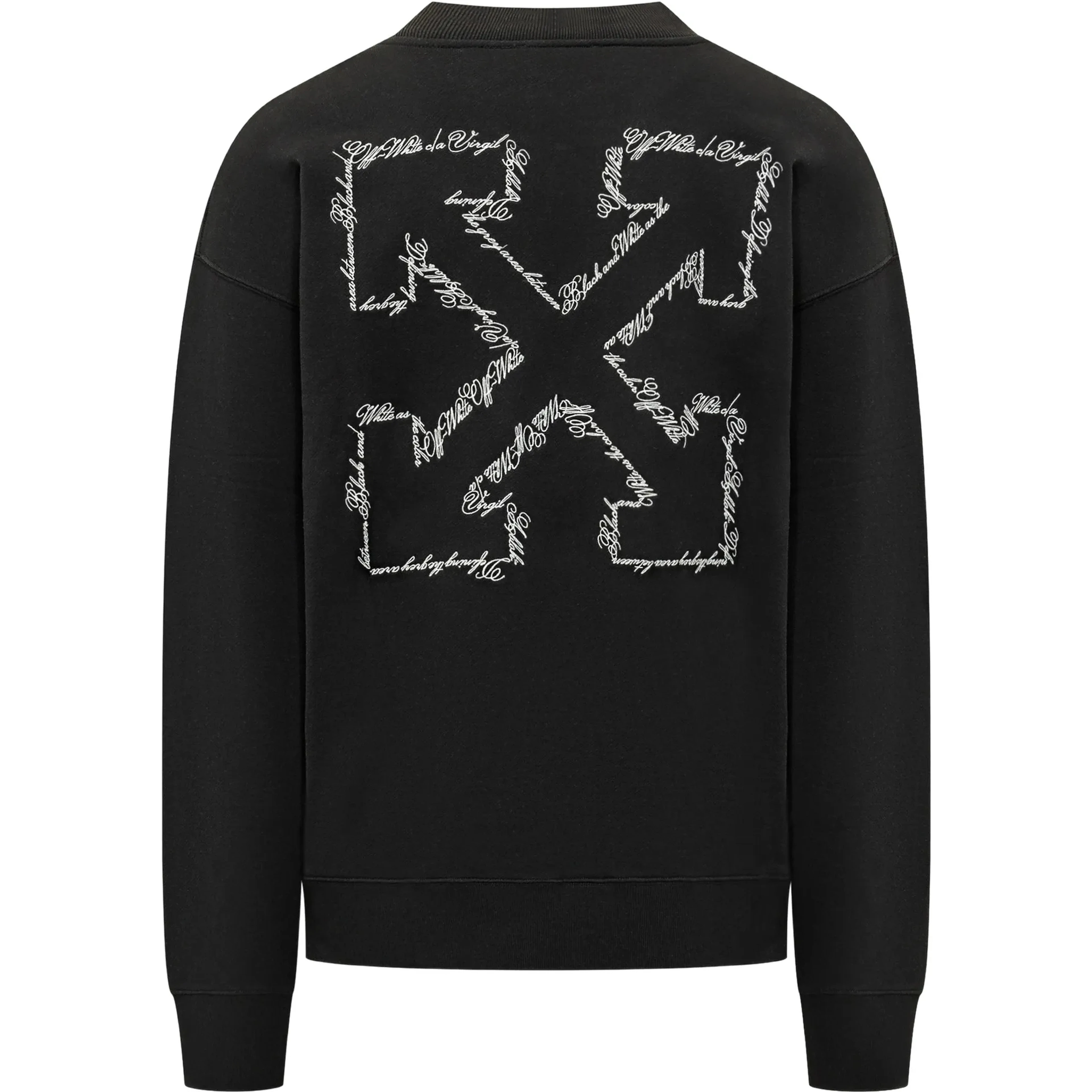 Off White Sweaters Black