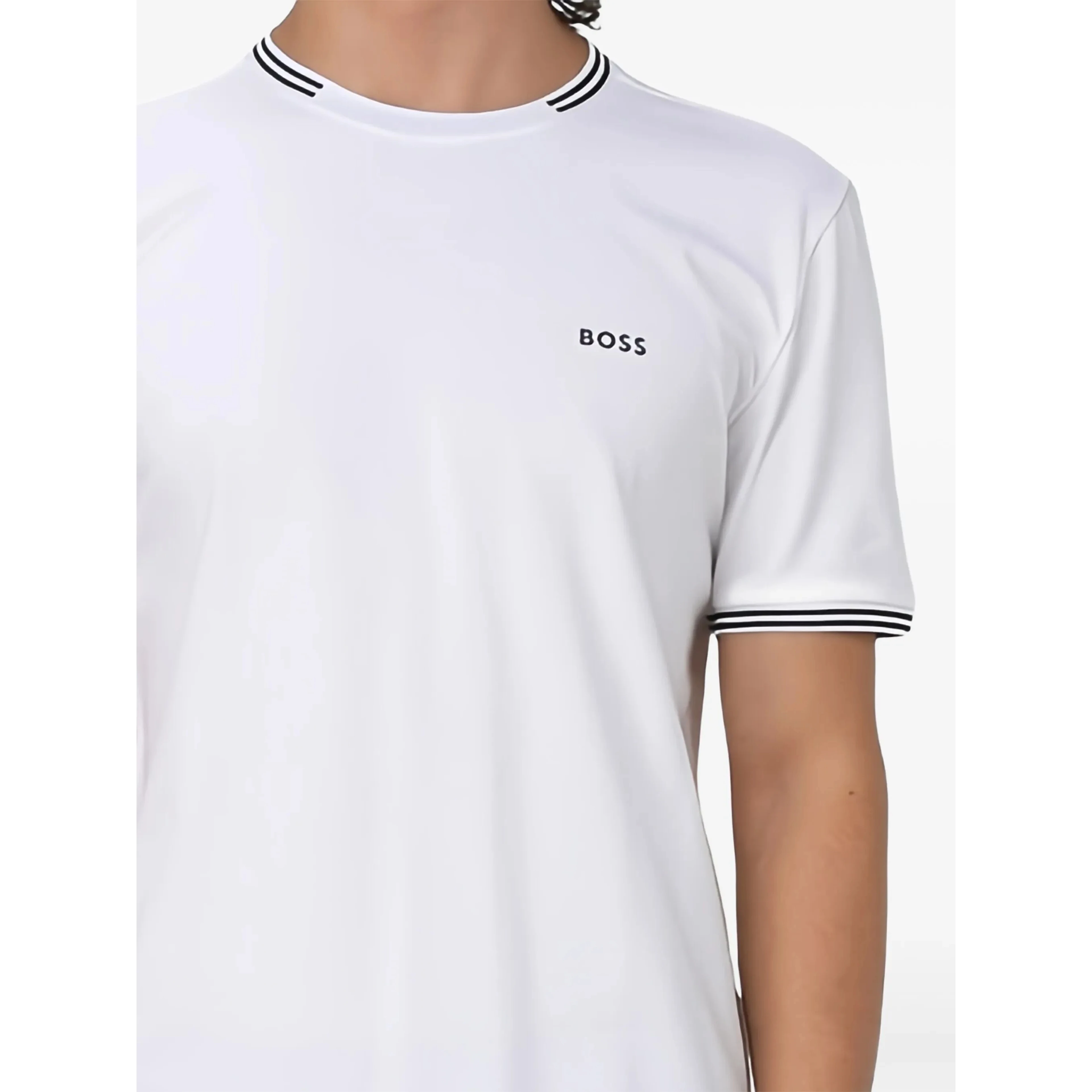 BOSS T-shirts and Polos White