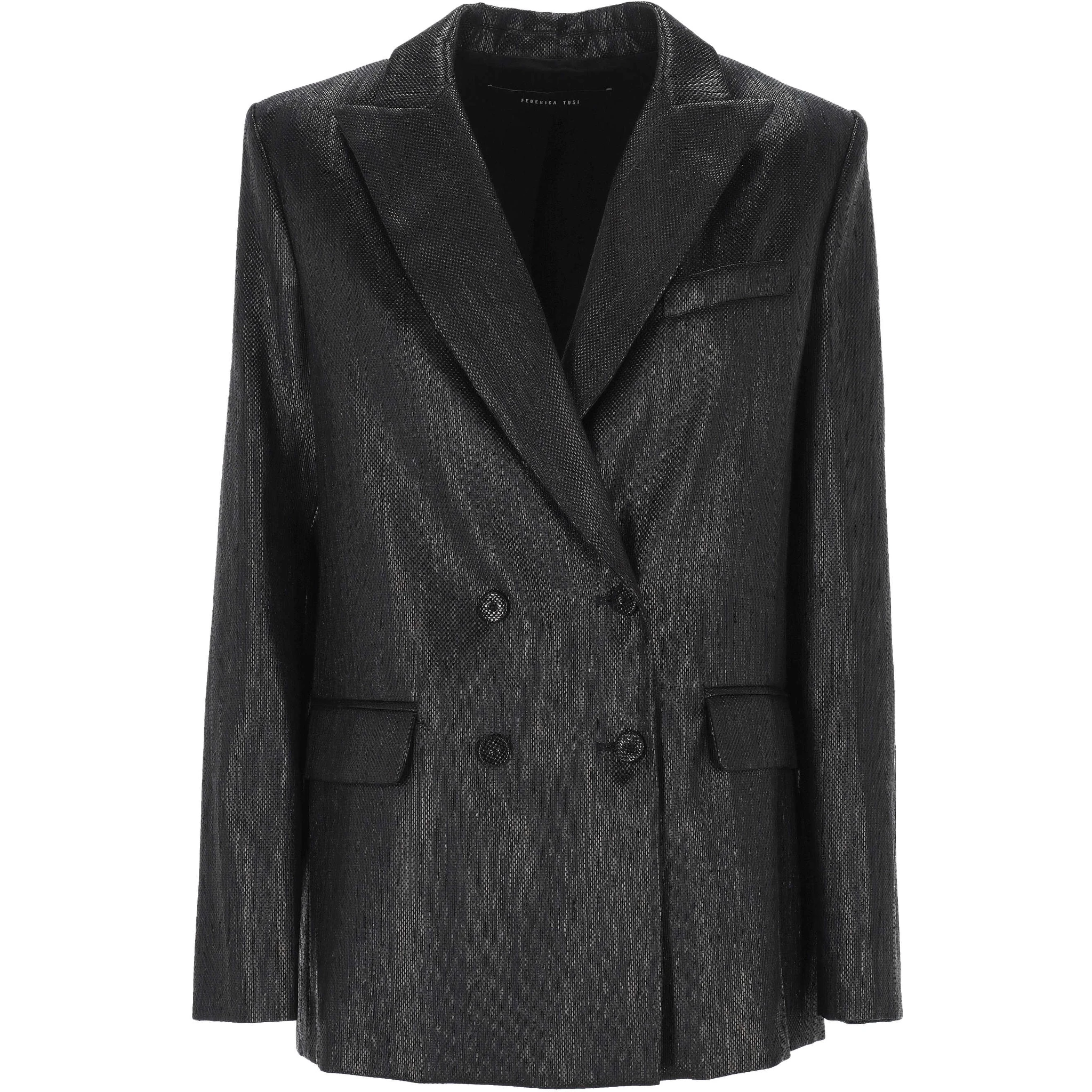 Federica Tosi Jackets Black