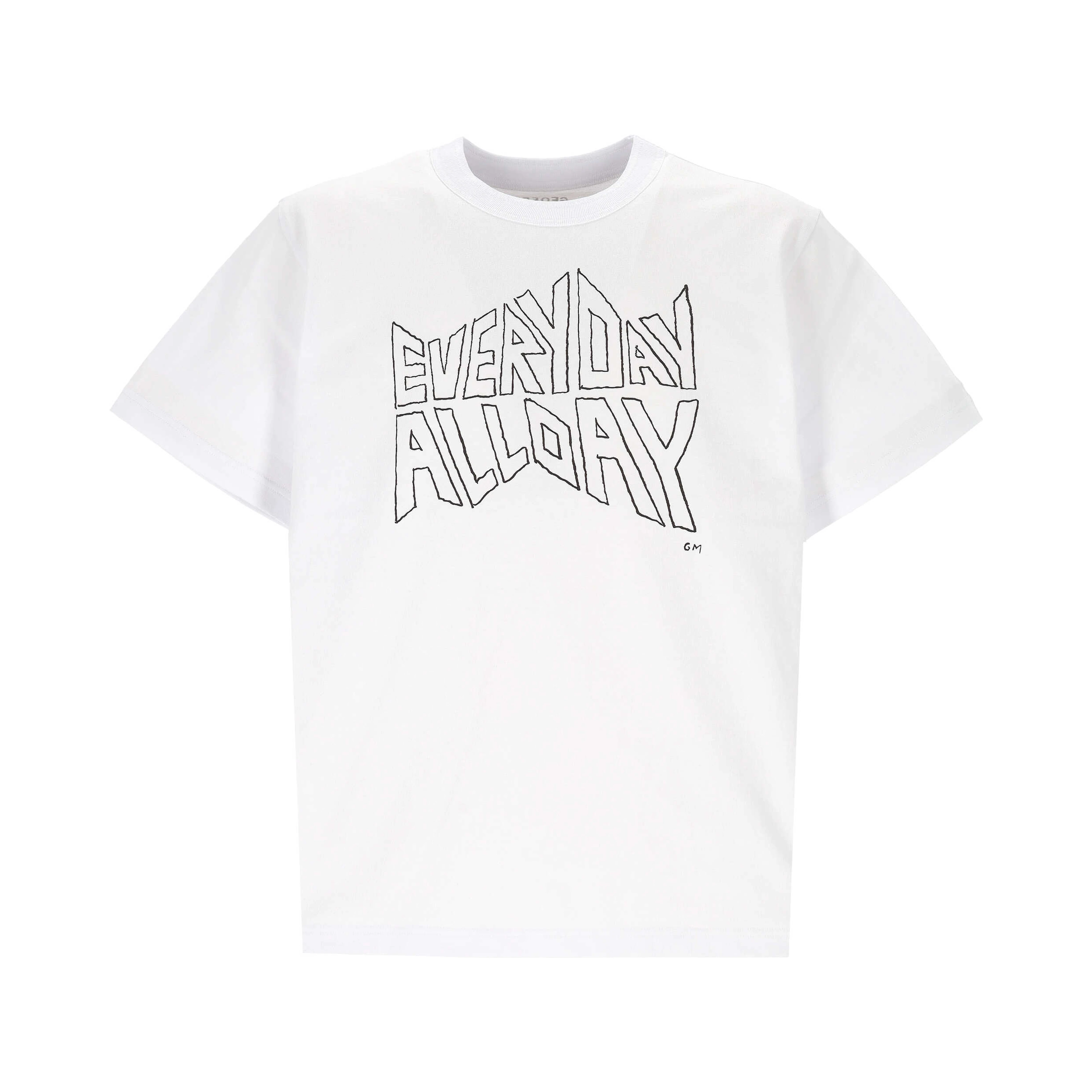 SACAI GEOFF T-shirts and Polos White