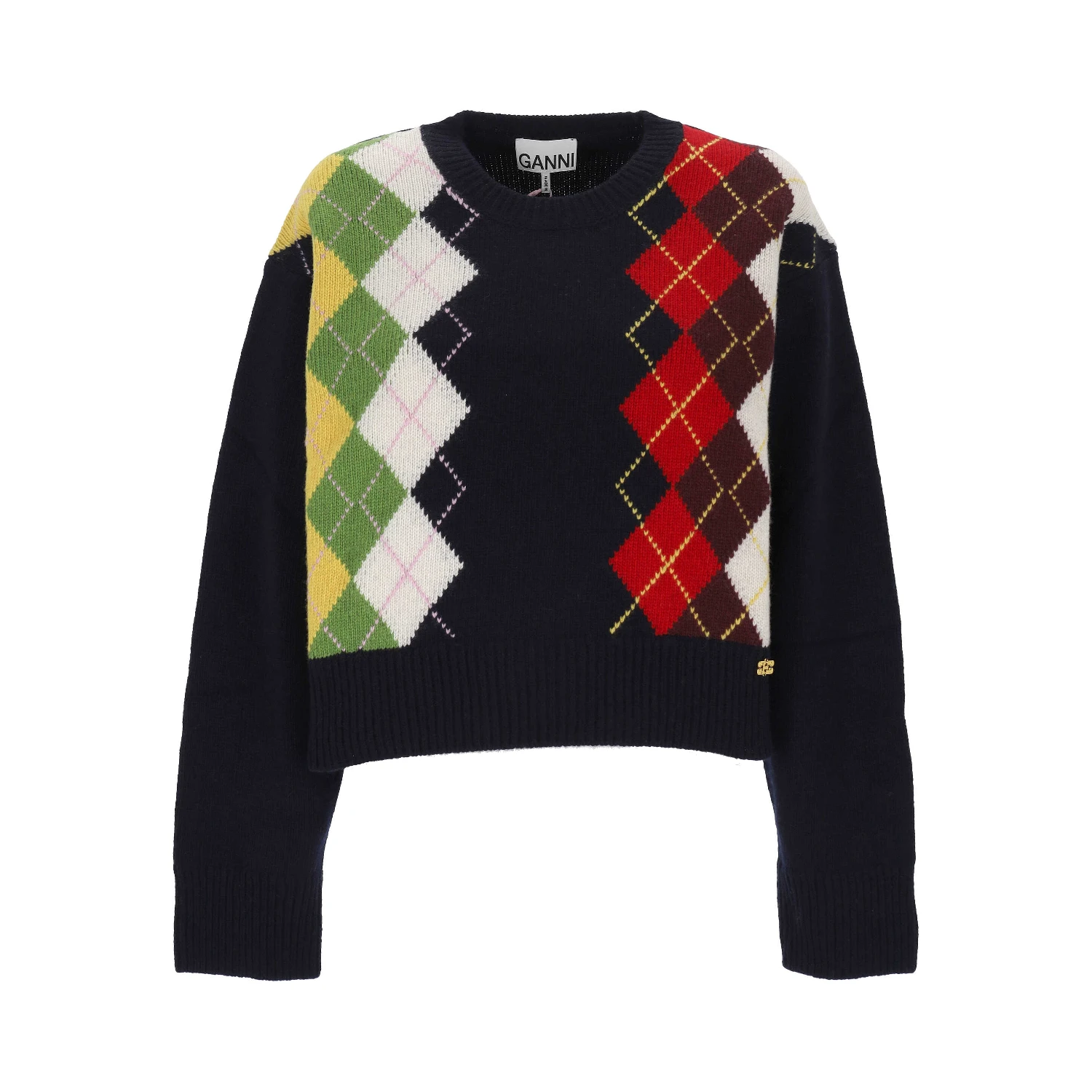 GANNI Sweaters Blue