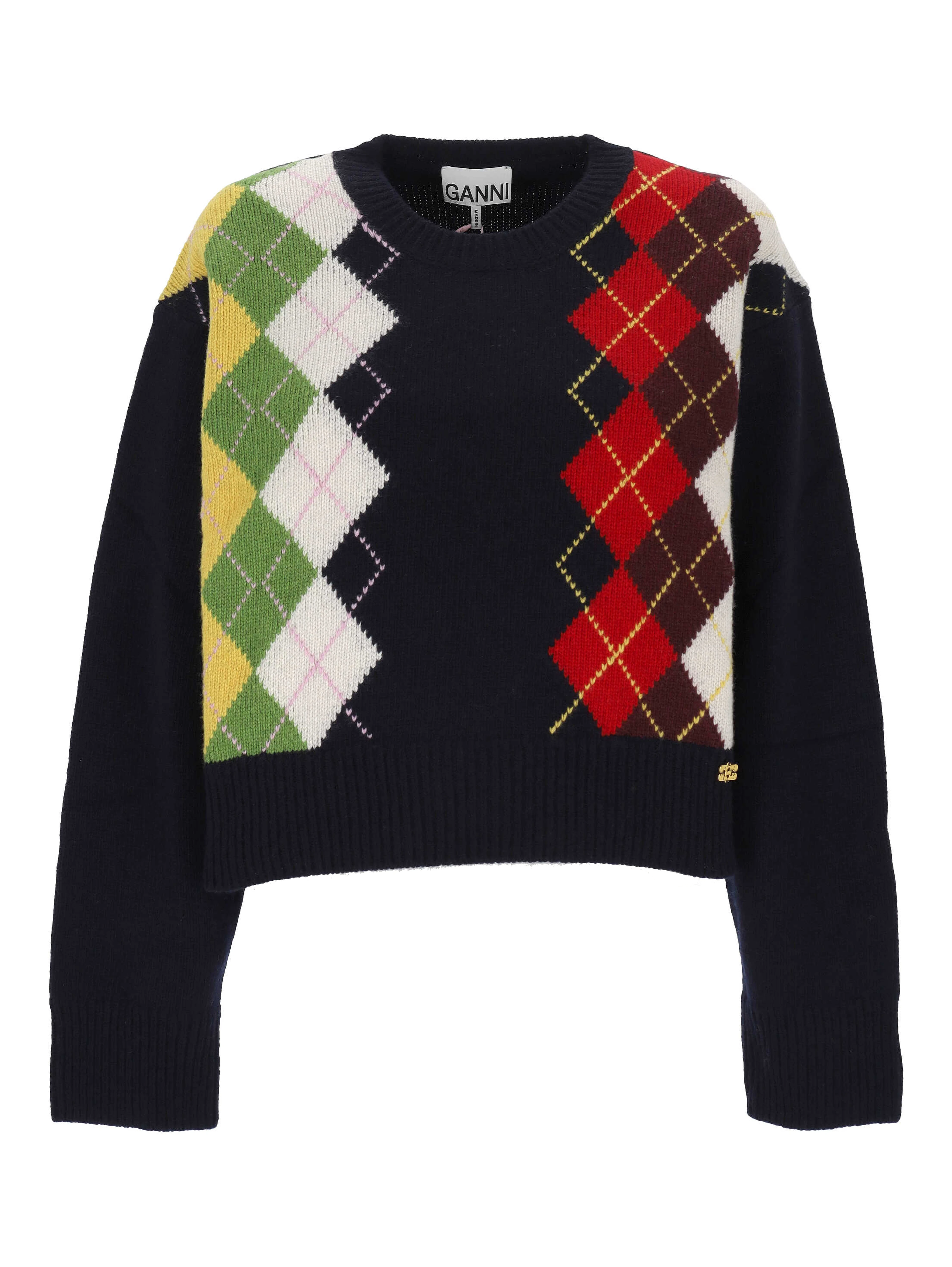 GANNI Sweaters Blue