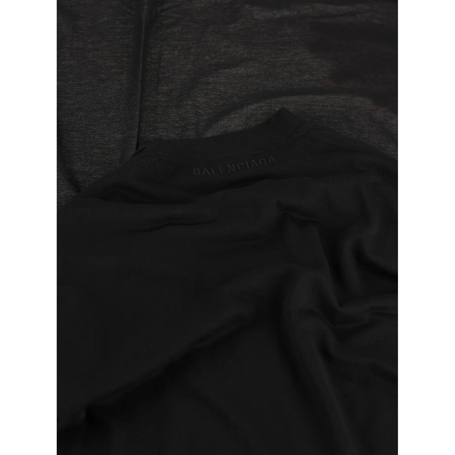 Balenciaga T-shirts and Polos Black