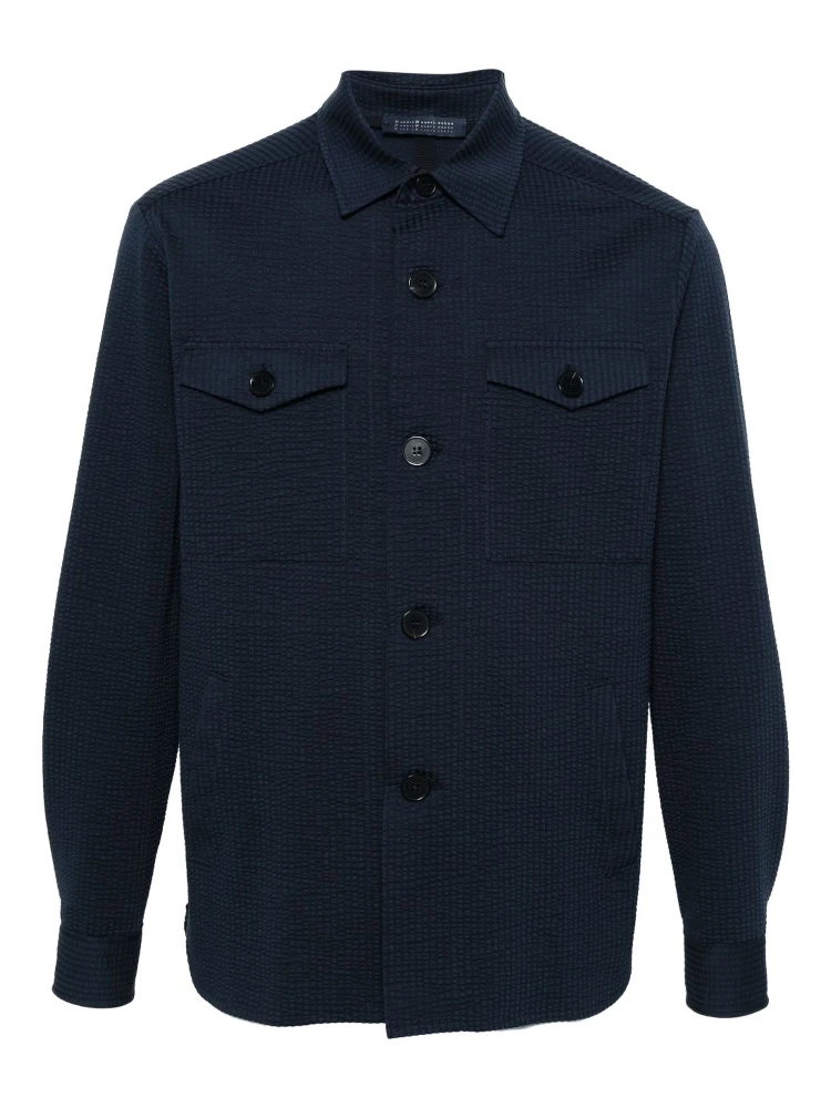 Harris Wharf London Jackets Dark blue
