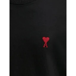 Ami T-shirts and Polos Black