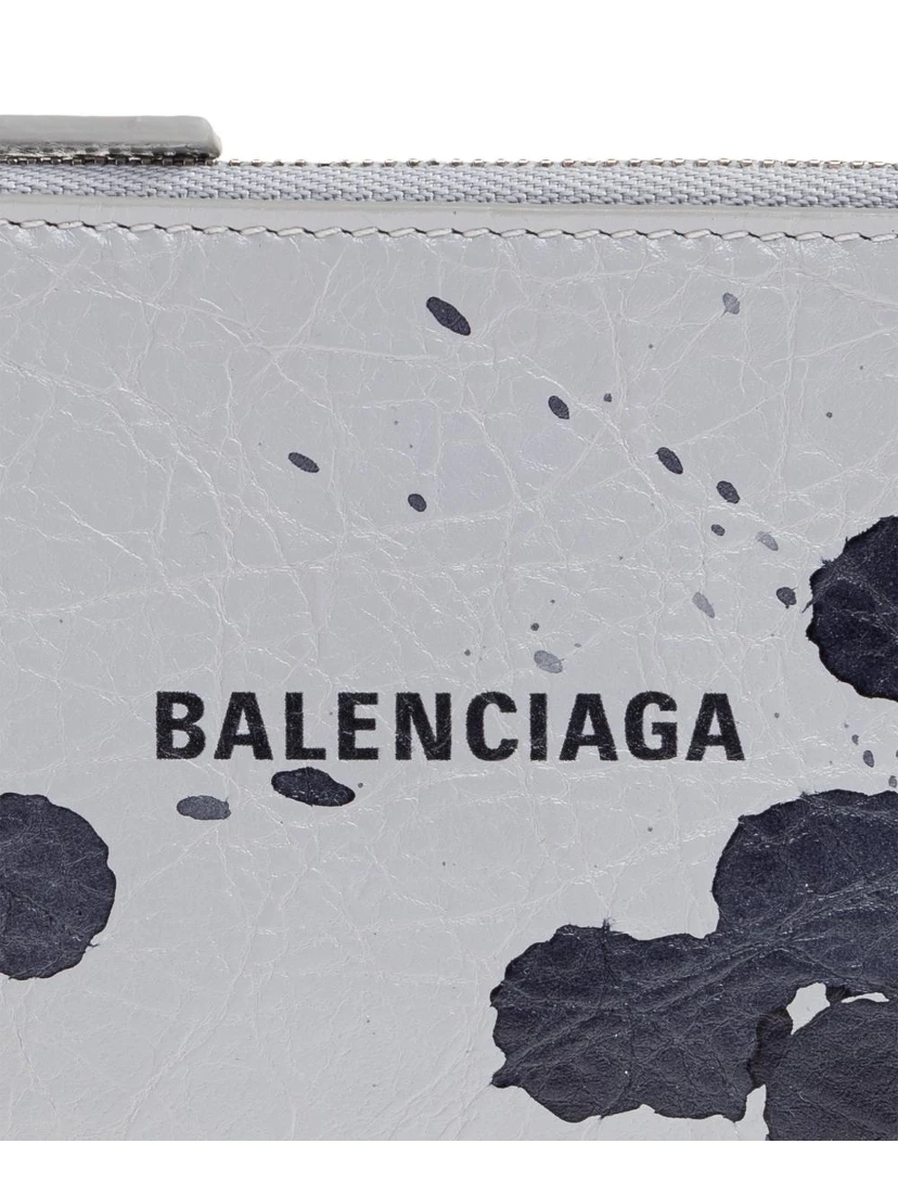 Balenciaga Wallets Grey