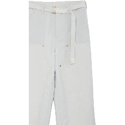 SACAI X CARHARTT WIP Trousers White