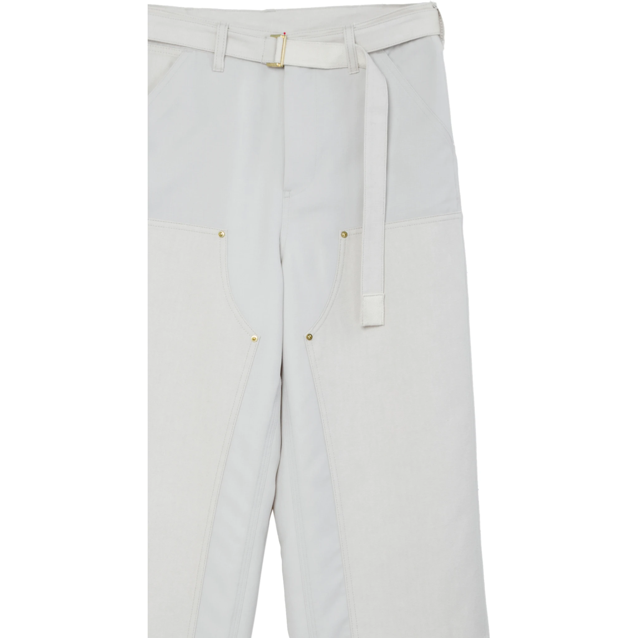 SACAI X CARHARTT WIP Trousers White