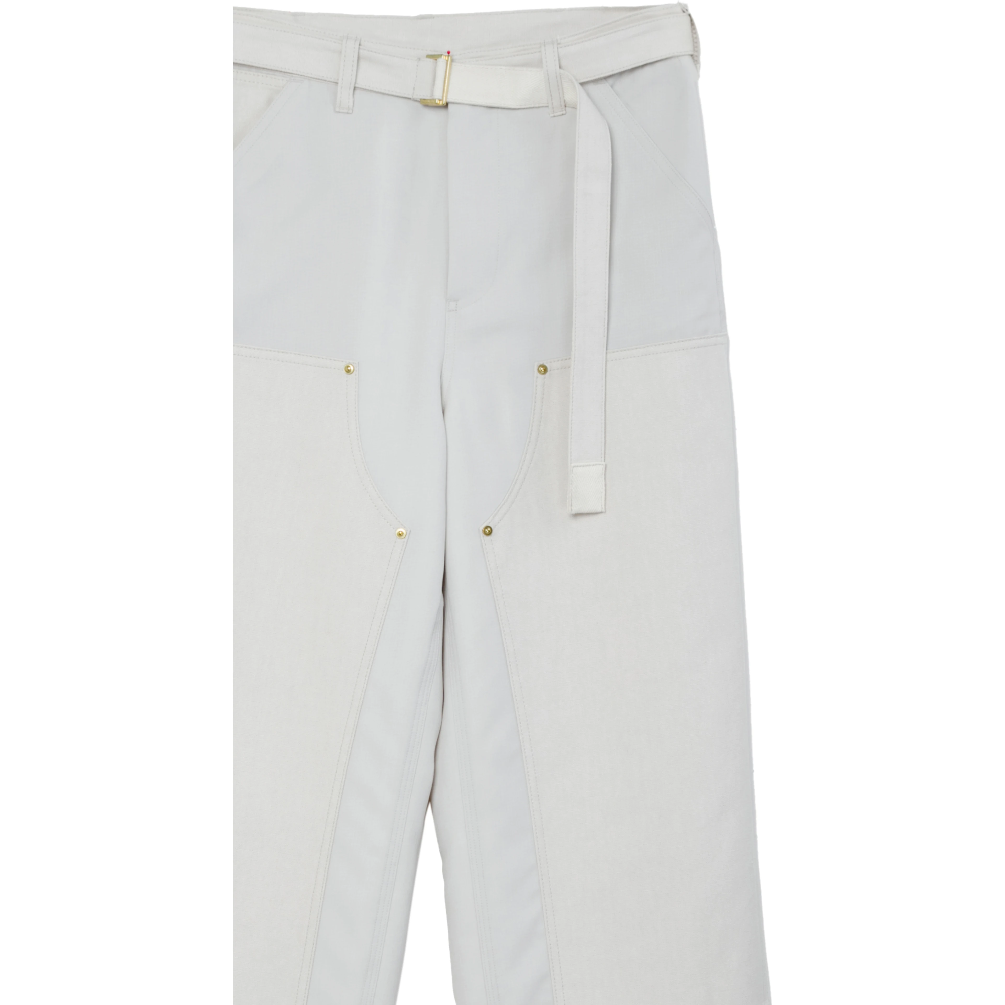 SACAI X CARHARTT WIP Trousers White