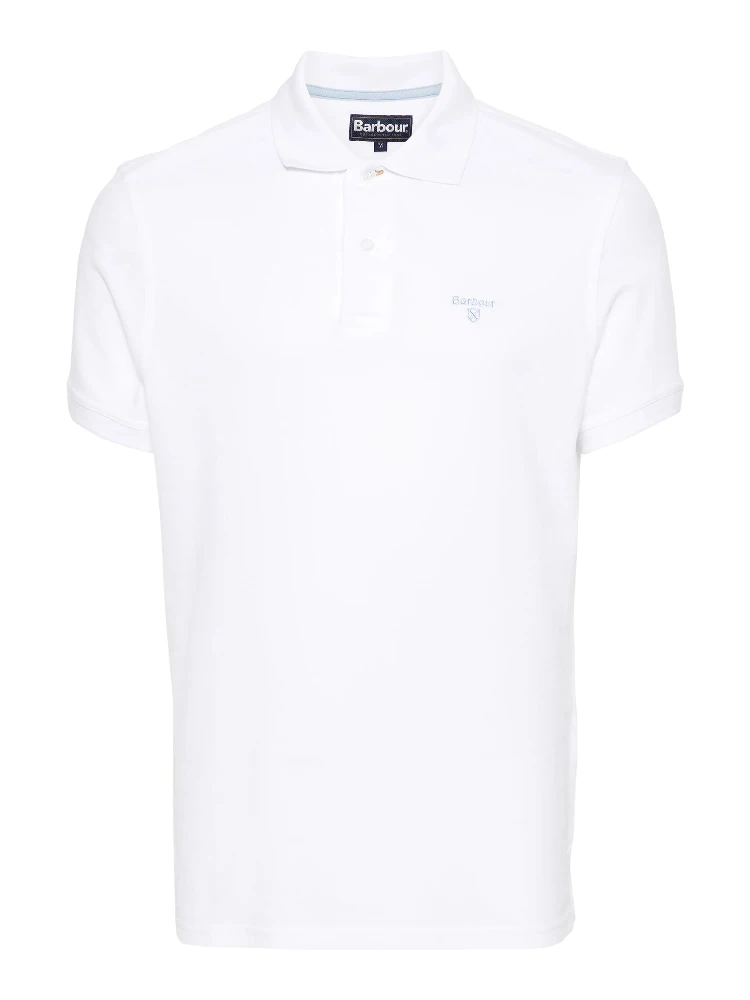 Barbour T-shirts and Polos White