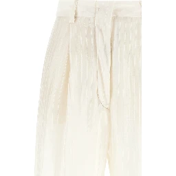 THE LATEST Trousers White