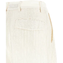 THE LATEST Trousers White