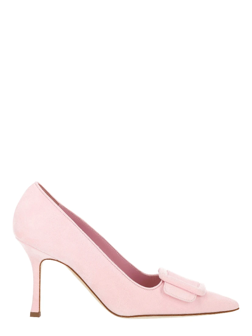 Manolo Blahnik With Heel Pink