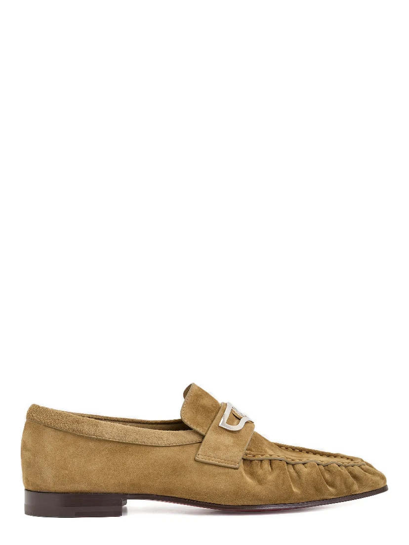 Christian Louboutin Flat shoes Brown