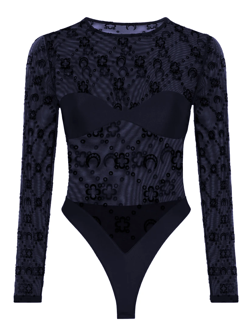 MARINE SERRE Top Blue