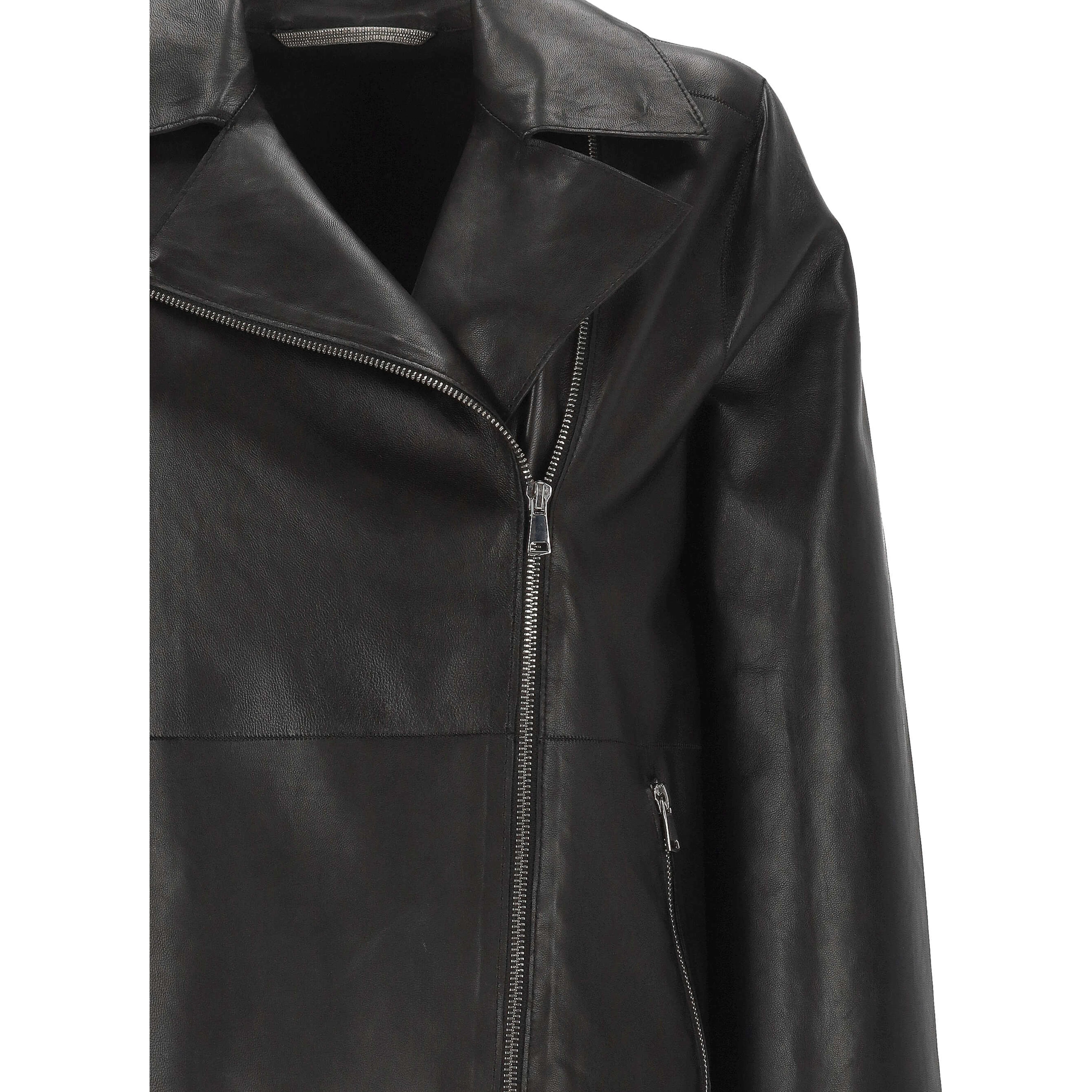 THE JACKIE LEATHERS Jackets Black