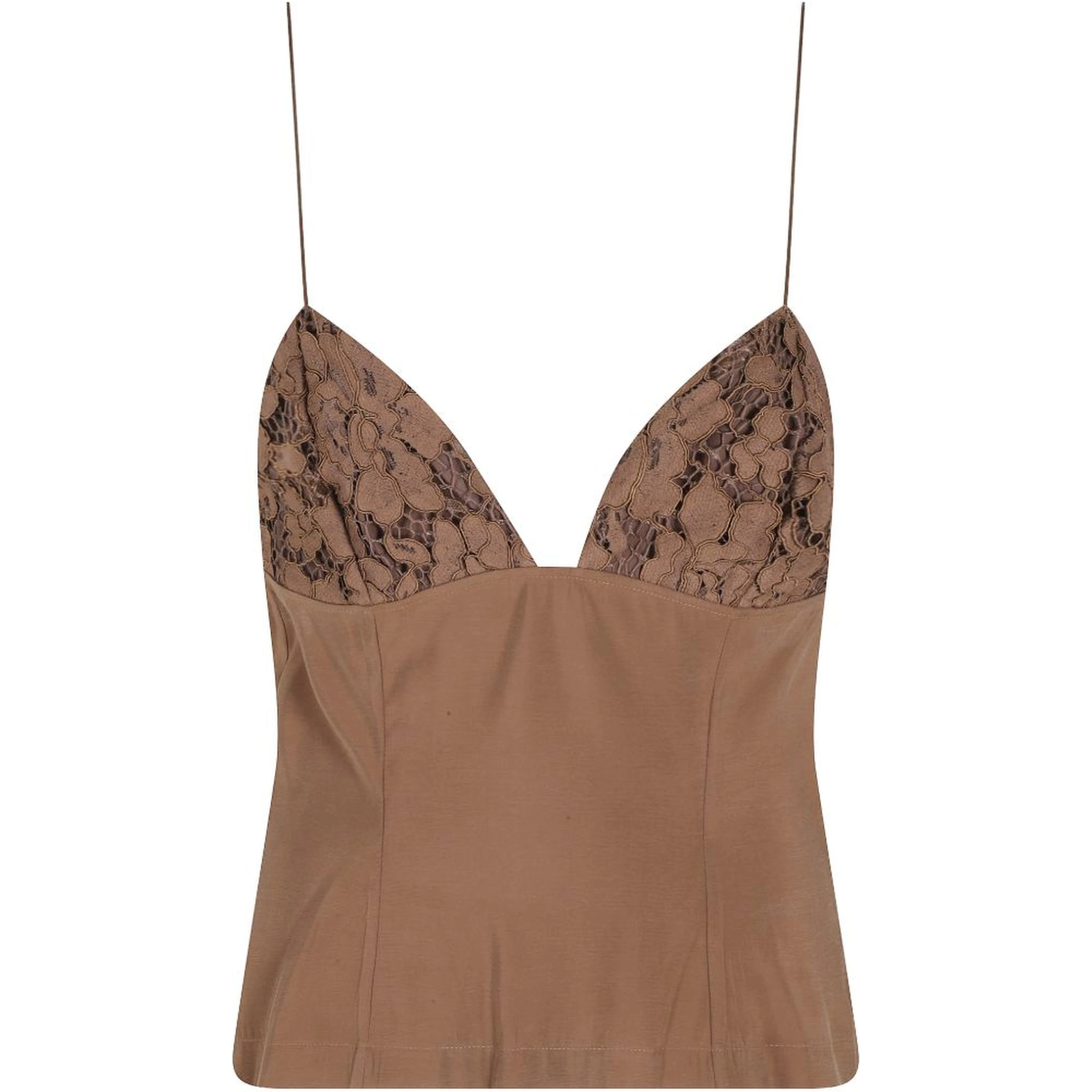 Federica Tosi Top Brown