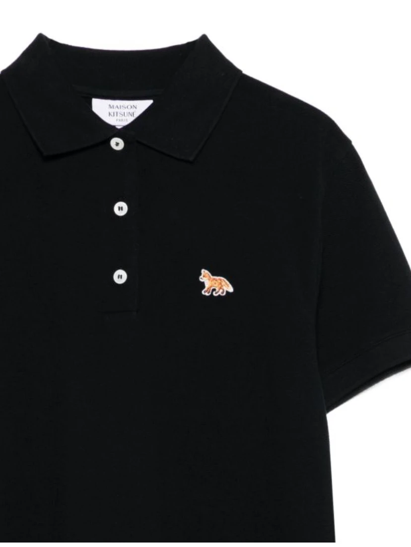 MAISON KITSUNE' T-shirts and Polos Black