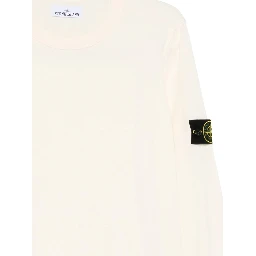 Stone Island Sweaters White