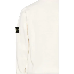Stone Island Sweaters White