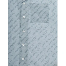 Off White Shirts Dusty blue