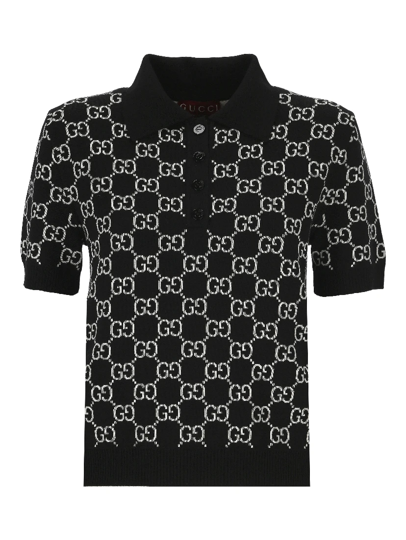 Gucci T-shirts and Polos Black
