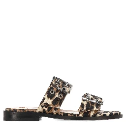 GANNI Sandals Brown