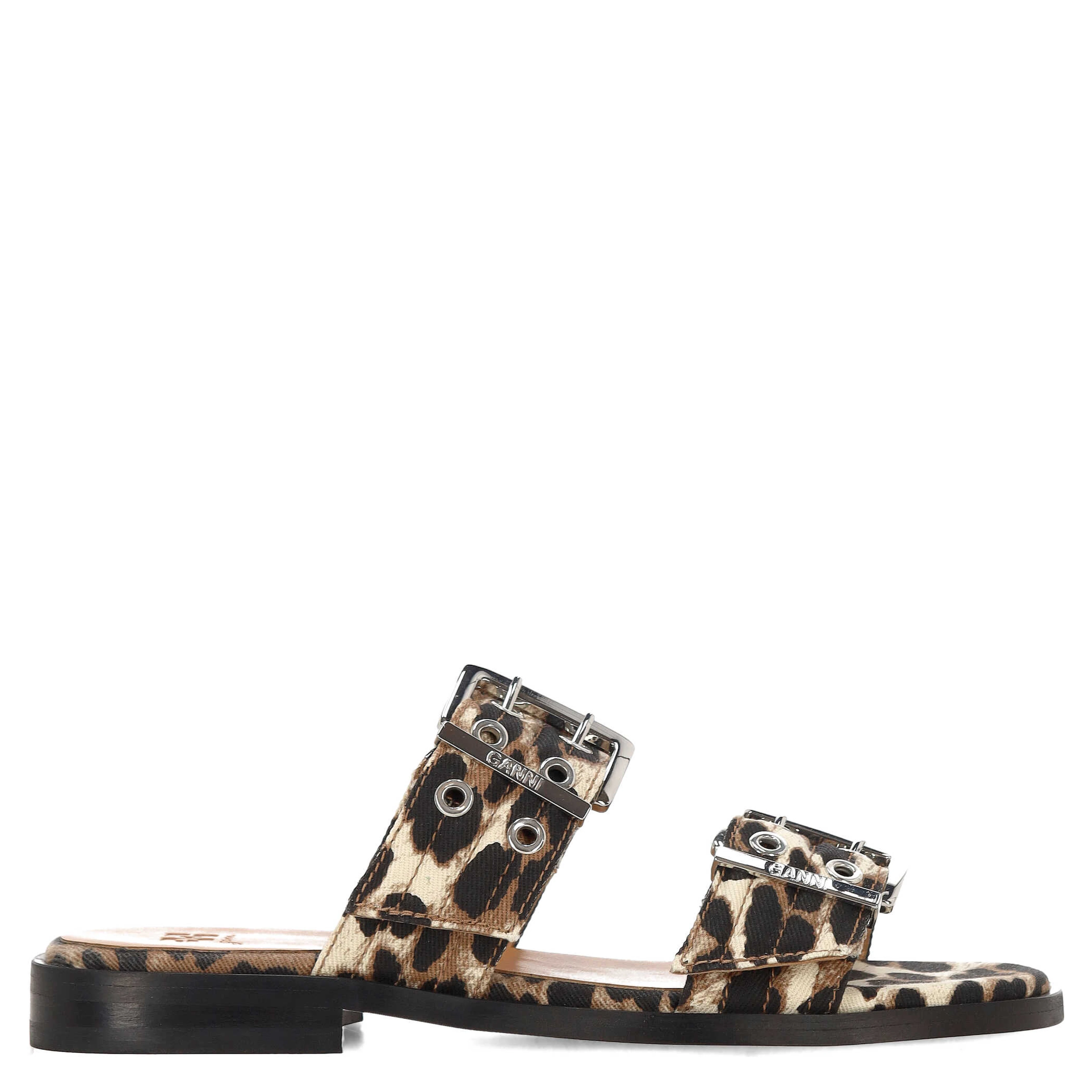GANNI Sandals Brown
