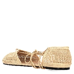 ODISSI Flat shoes Beige