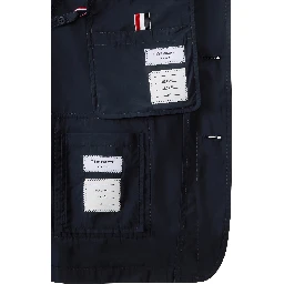 Thom Browne Jackets Blue