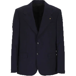 Versace Jackets Blue