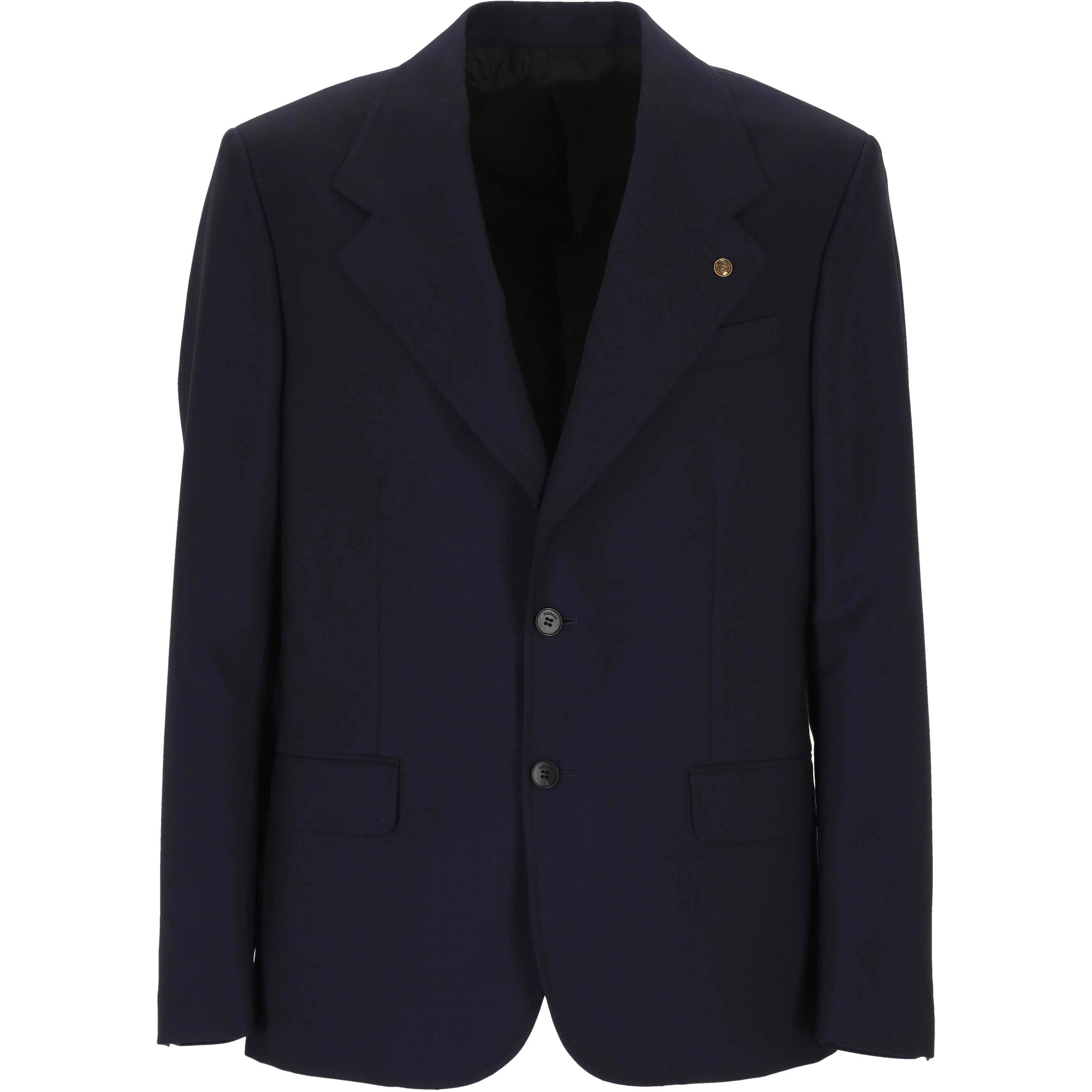 Versace Jackets Blue