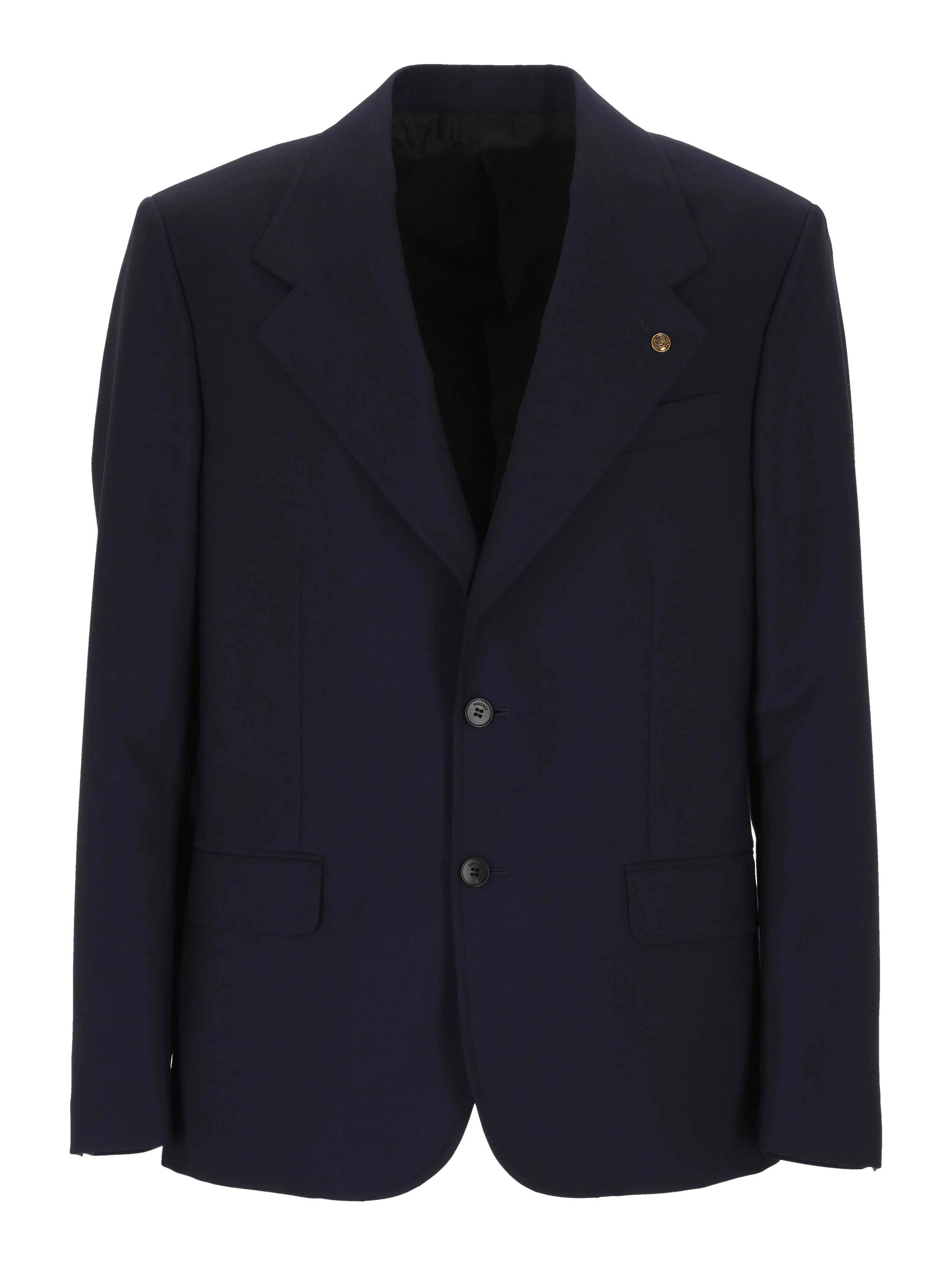 Versace Jackets Blue