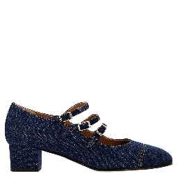 CAREL Flat shoes Denim