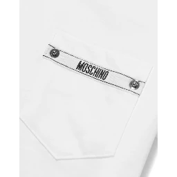 Moschino T-shirts and Polos White