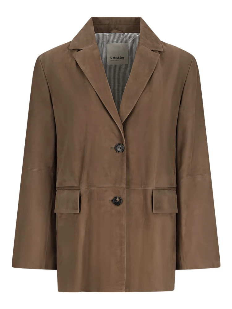 S Max Mara Jackets Brown