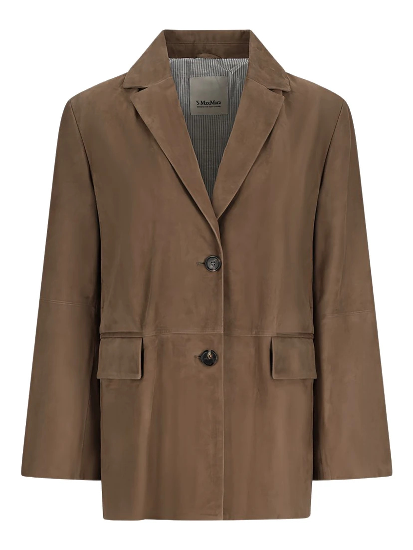 S Max Mara Jackets Brown