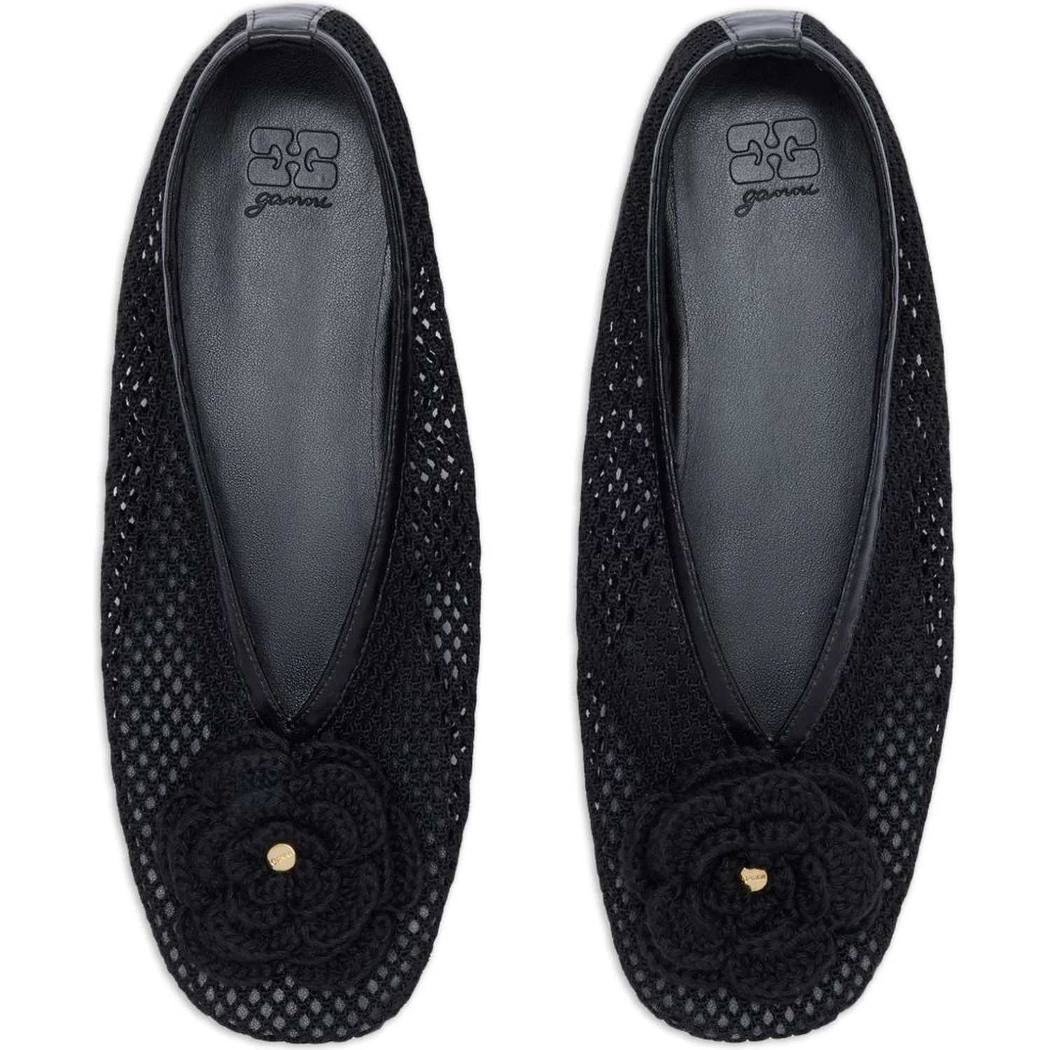 GANNI Flat shoes Black