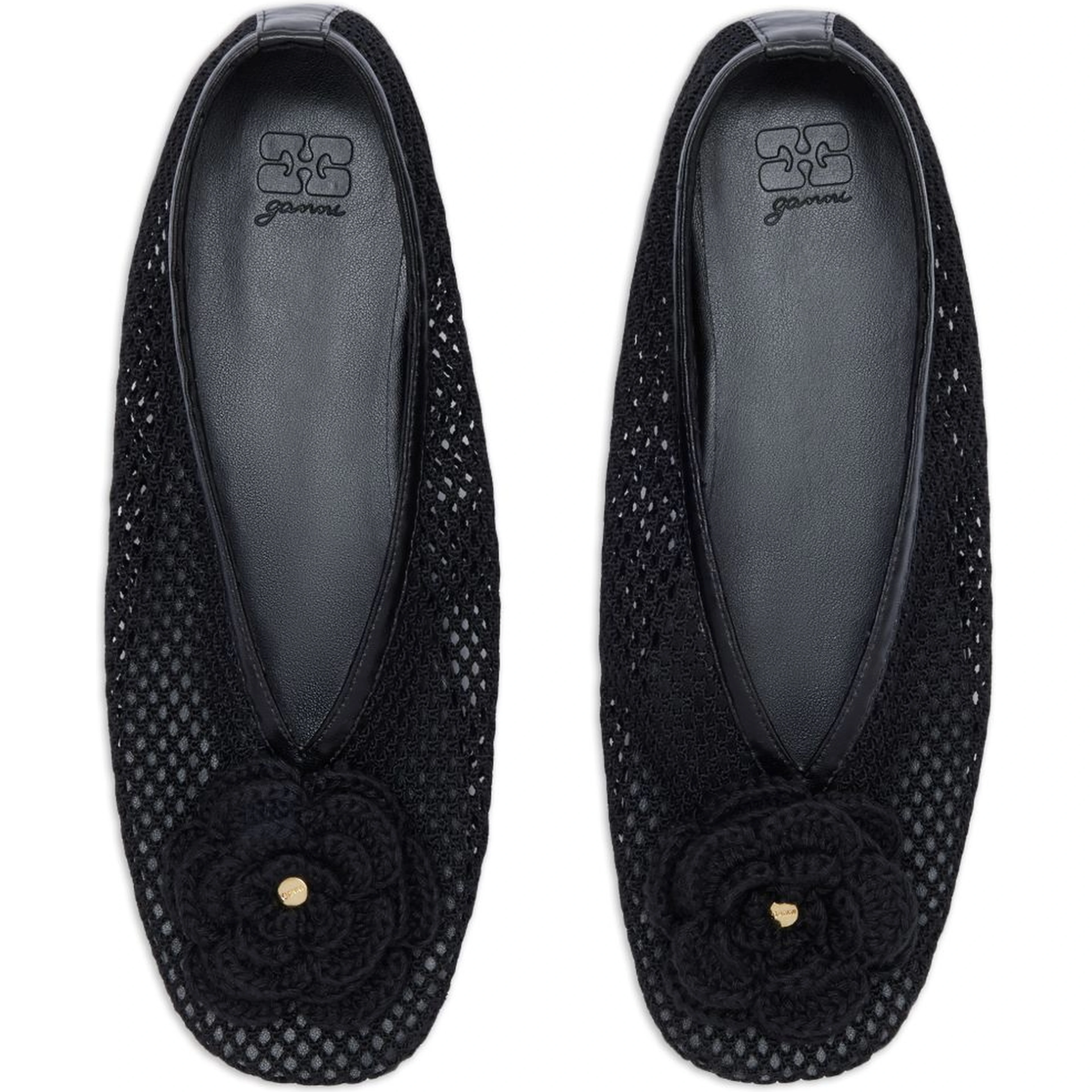 GANNI Flat shoes Black