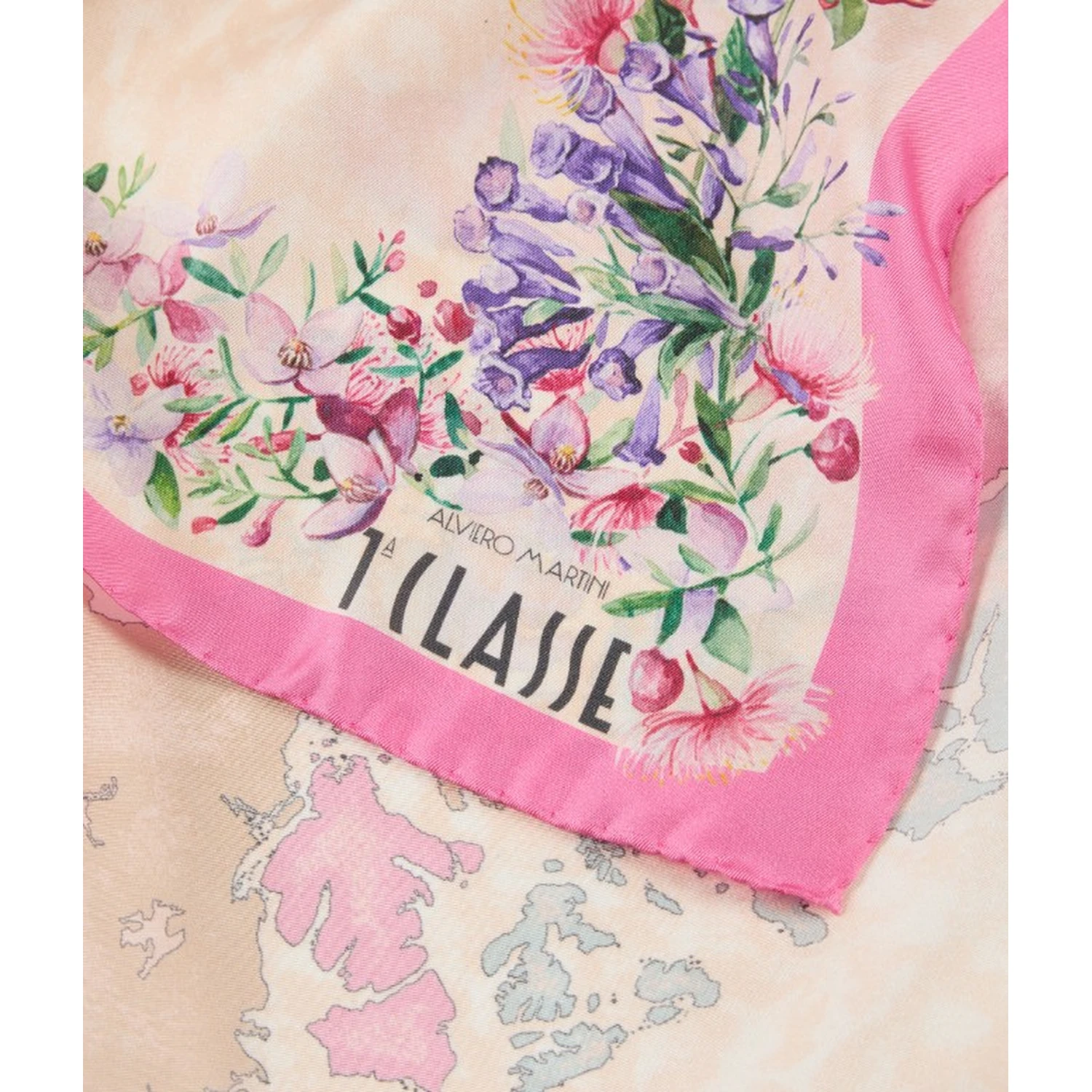 Alviero Martini Scarfs Cyclamen Pink