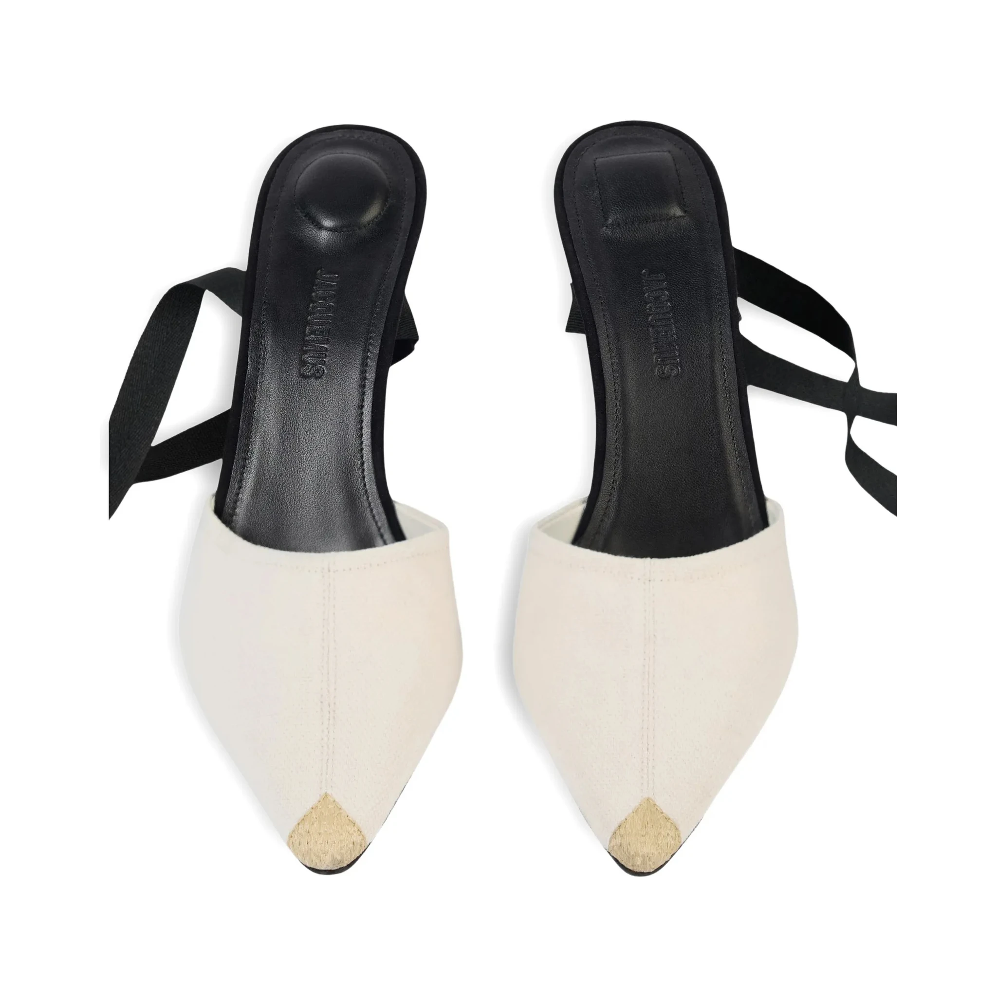 JACQUEMUS Flat shoes Beige