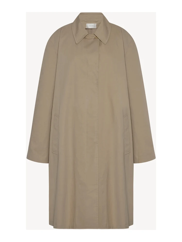 The Row Coats Beige