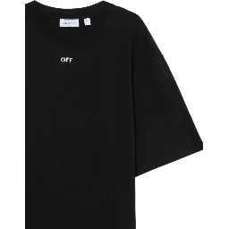 Off White T-shirts and Polos Black