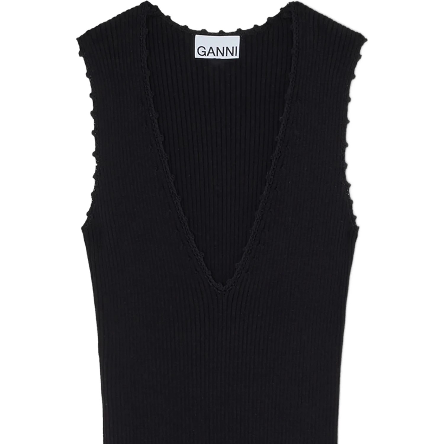 GANNI Dresses Black
