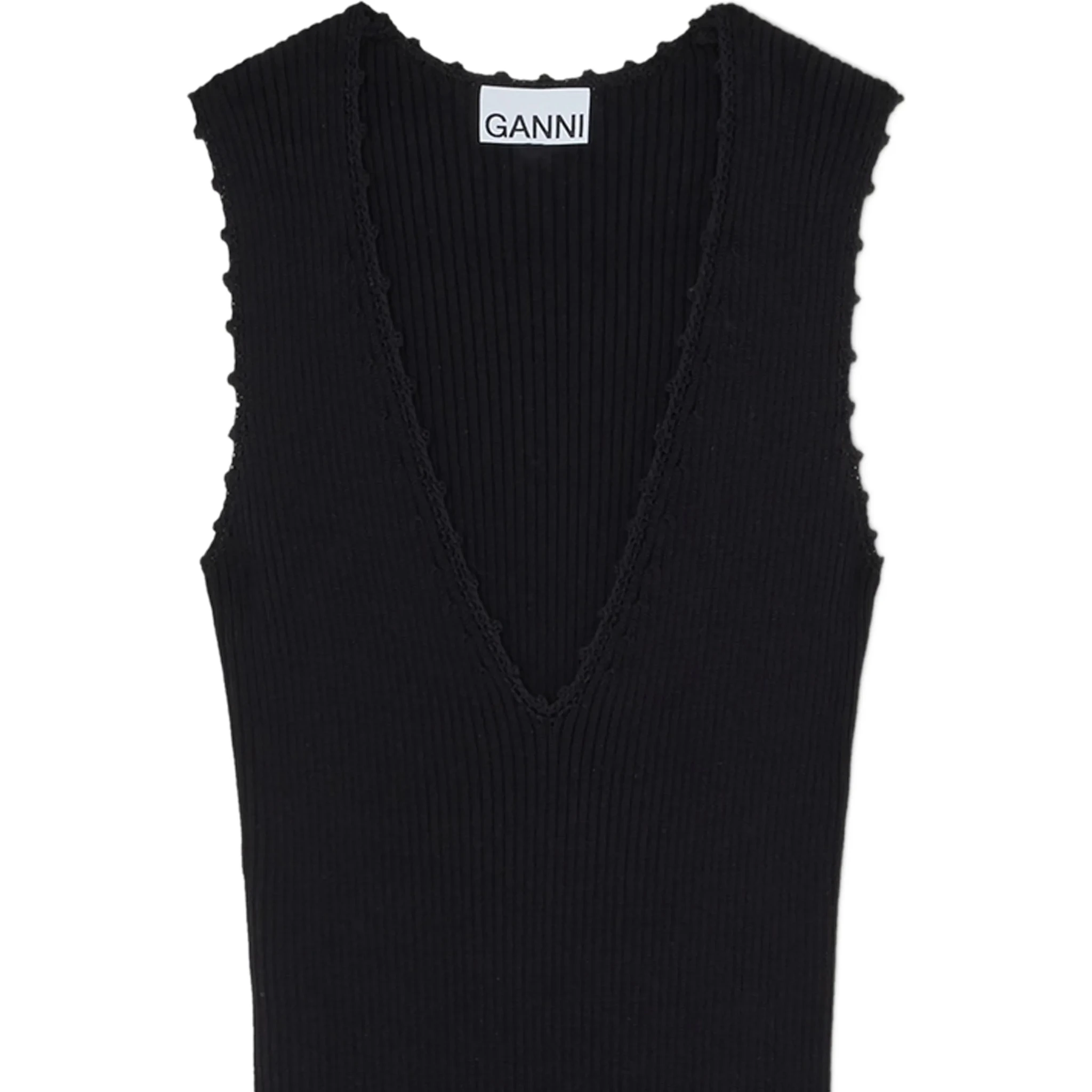 GANNI Dresses Black